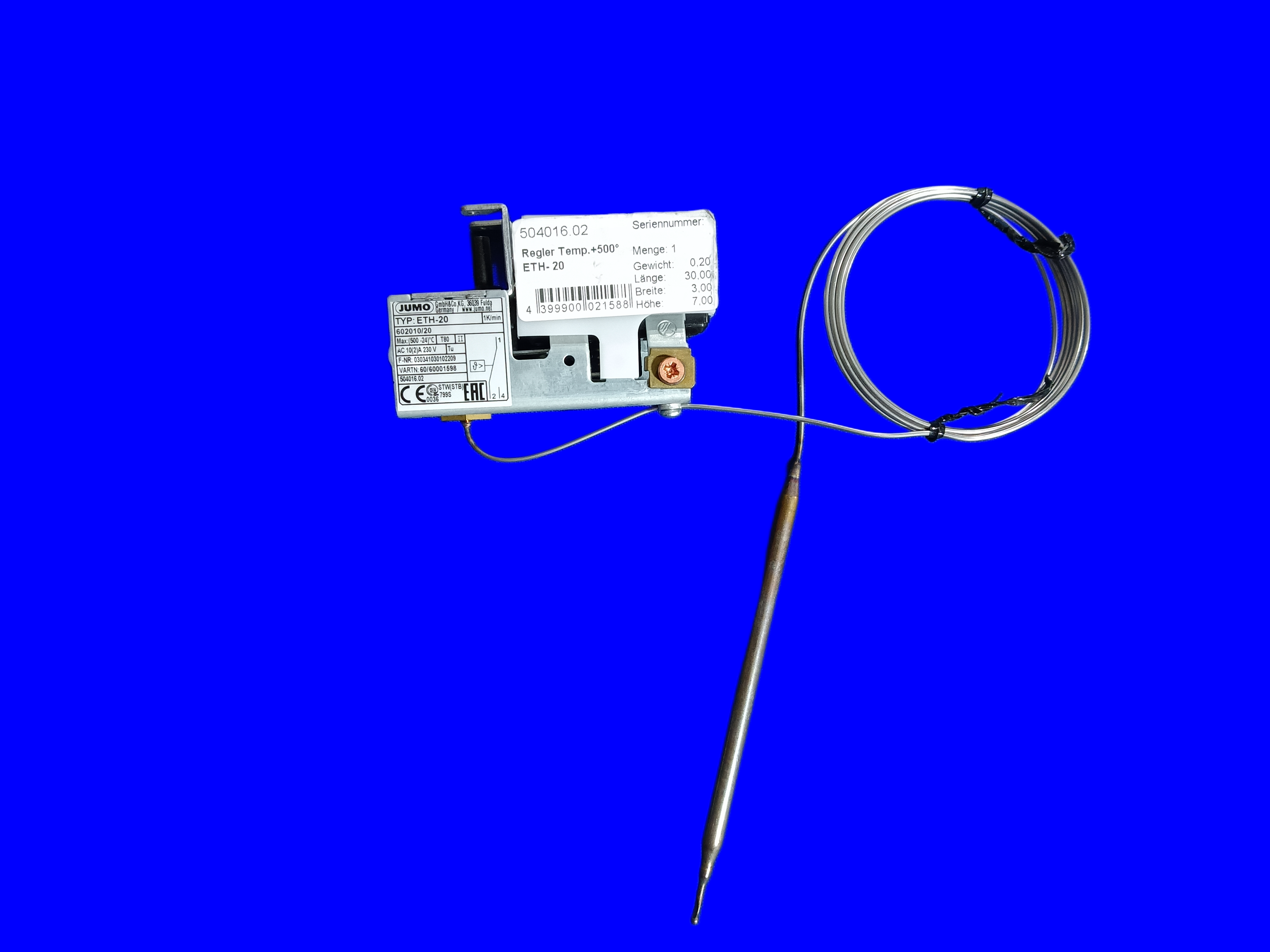 MIWE Thermostat, 504016.02