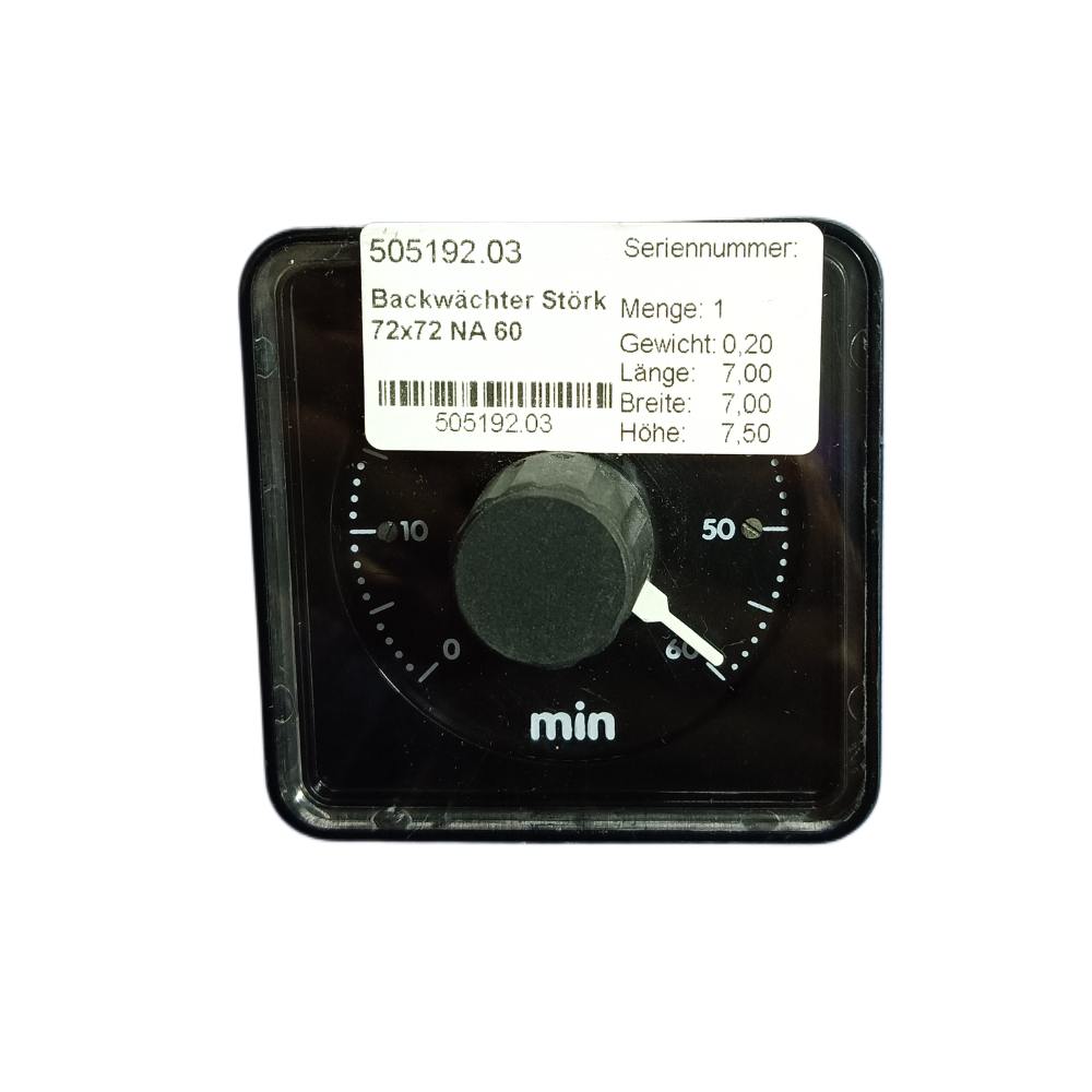 MIWE 60-Minute Mechanical Timer, 505192.03