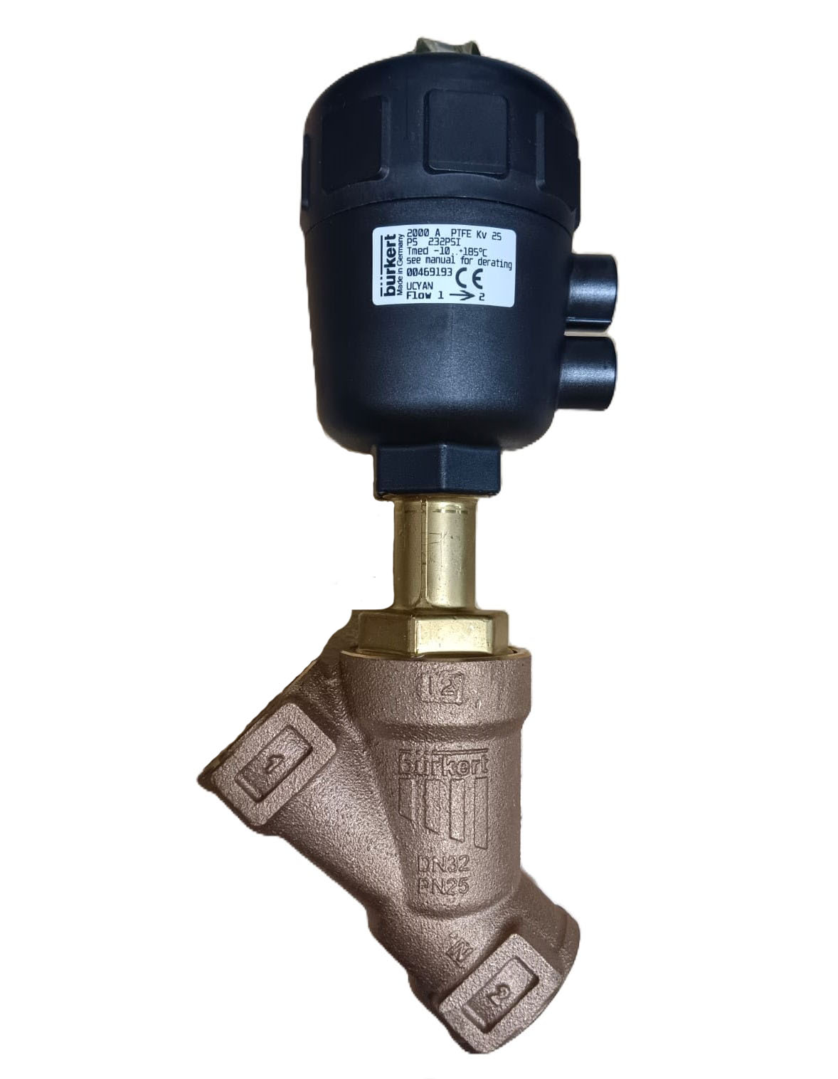 Milnor 96D0011E 1.25'' STEAMVALANGBD N/C