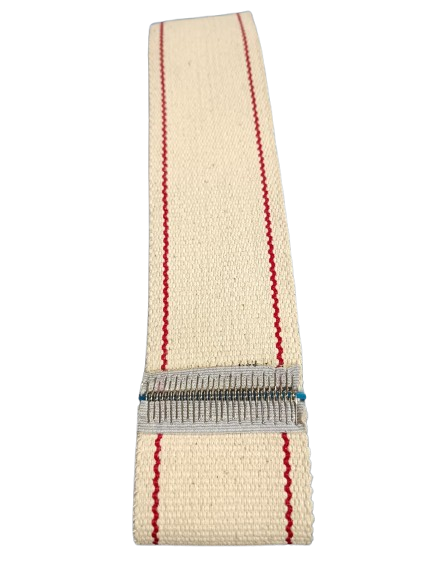 Flatwork Ironer 2" Cotton belts with 2 red lines