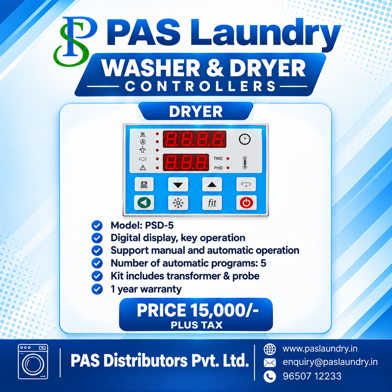 Controllers For Dryers