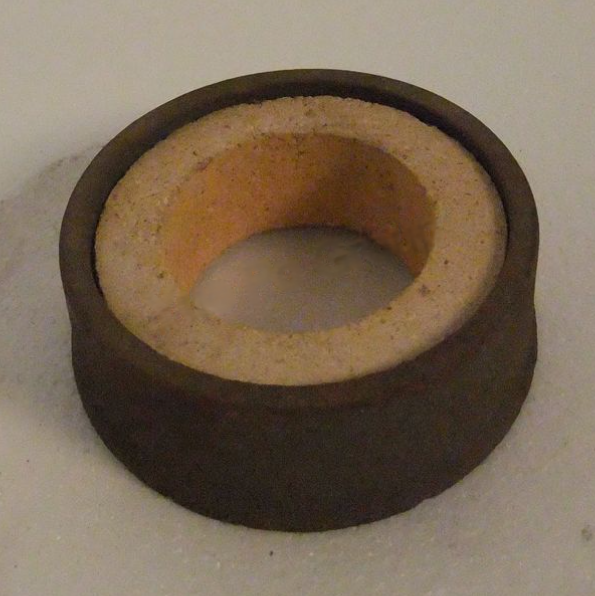 YPT 3" CAST IRON TOP RING W/ FIRE BRICK